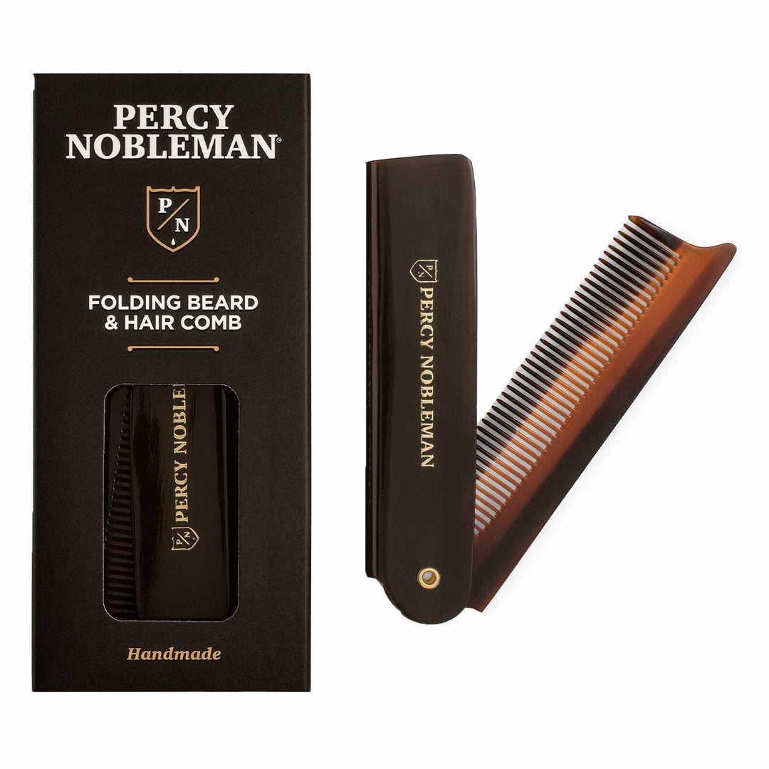 FOLDING BEARD AND HAIR COMB Percy Nobleman