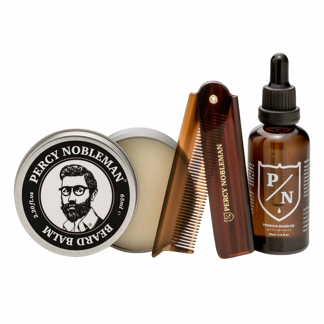 Premium Beard Care Kit Percy Nobleman