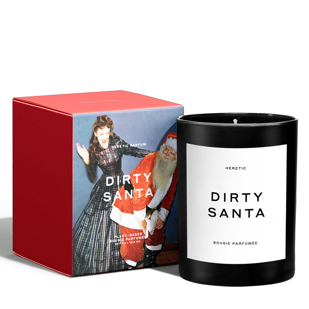 Dirty Santa Candle